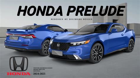 All New Honda Prelude 2024 2025 Redesign Digimods Design Youtube