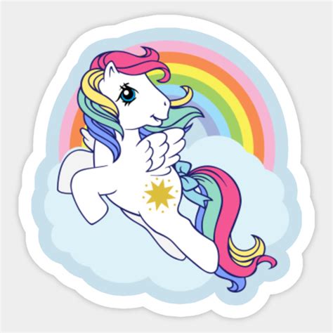 G1 My Little Pony Starshine My Little Pony Sticker Teepublic