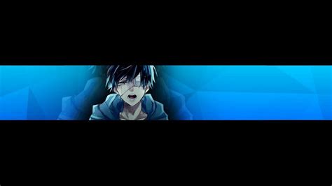 No Name Anime Yt Banner Artstation Youtube Banner Nightcore Genesis