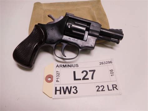 Arminius Model Hw3 Caliber 22 Lr