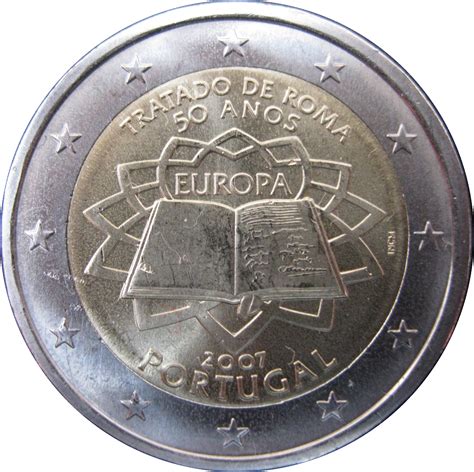 2 Euro Treaty Of Rome Portugal Numista