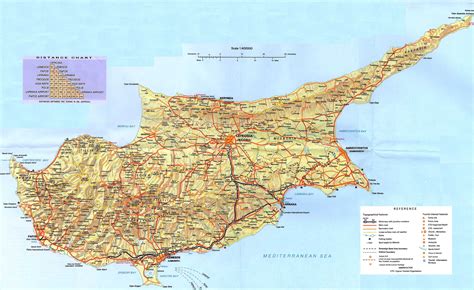 Cyprus Island Map Cyprus • Mappery