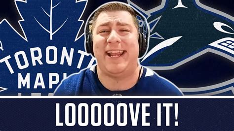 Steve Dangle Reacts To The Maple Leafs Epic Win Against The Vancouver