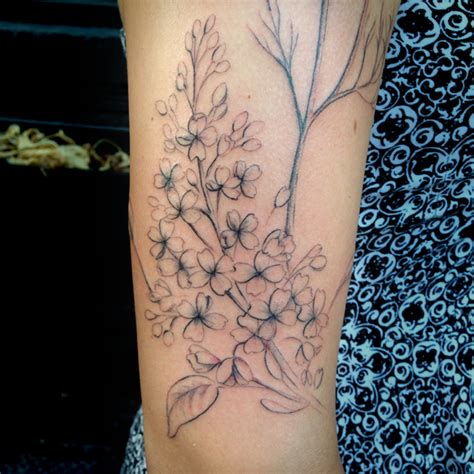 Lilac Tattoos Designs Ideas And Meaning Tattoos For You