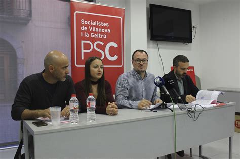 El PSC de Vilanova proposa destinar un milió deuros en millores a la