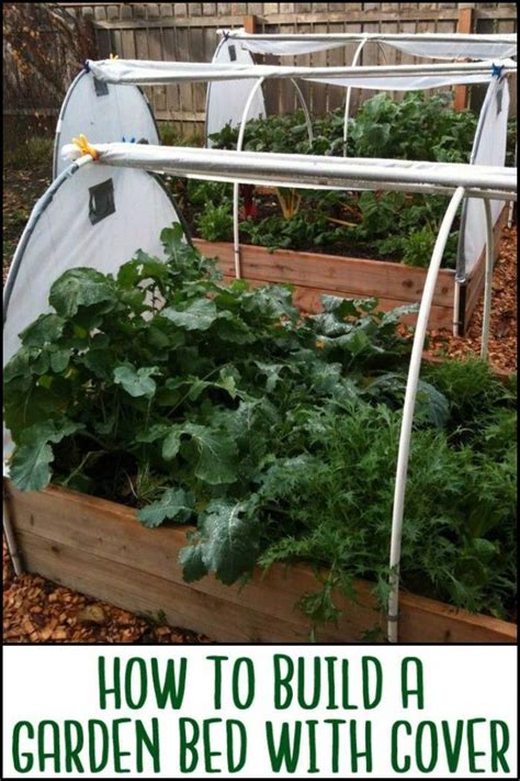 Read on for a simple guide to building and maintaining your own raised garden cover to protect your plants from harsh weather conditions and insects alike. This Raised Garden Bed Cover Protects Your Produce All ...