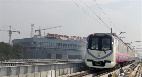 Pune Four Metro Trains Will Be On Track By Year End To Be Operational