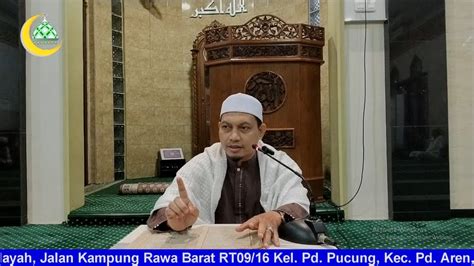 Kajian Subuh Sifat Uluhiyah Wajib Syar I Furu Kh Fitriadi Arsyad