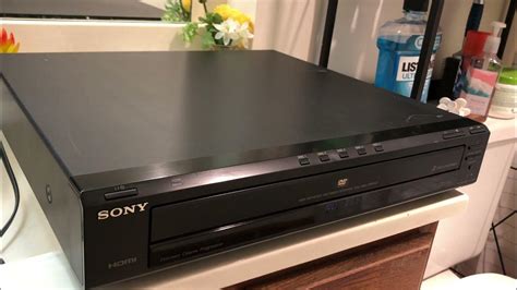 Sony Dvp Nc85h 5 Disc Cddvd Player Changer Hdmi 1080p Output Youtube
