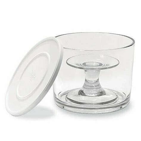 pampered chef 2832 trifle bowl and stand for sale online ebay