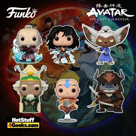 New Avatar The Last Airbender Funko Pops 2023 Release