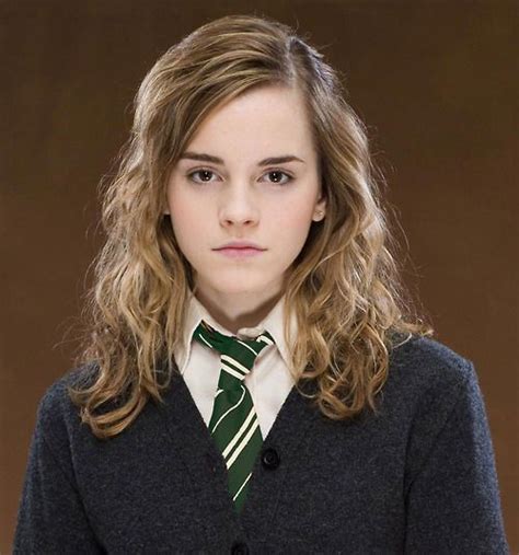 Im Basically A Slytherin Version Of Hermione Emma Watson Harry