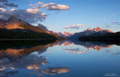 Maligne Lake Jasper National Park Alberta Canada Landscape