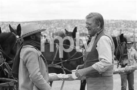 The Cowboysroscoe Lee Browne John Wayne1972 © 1978 David Sutton