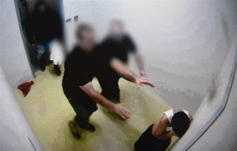 Australia Prison Guards Taped Strapping Half Naked Hooded Babe To Chair NBC News