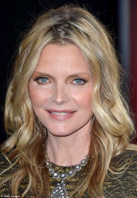 Michelle Pfeiffer 54 Appears Ageless As She Glitters In Burnished