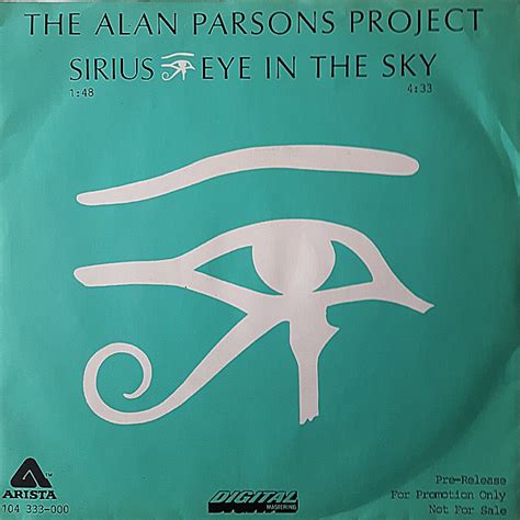 The Alan Parsons Project Sirius Eye In The Sky 1982 Vinyl Discogs