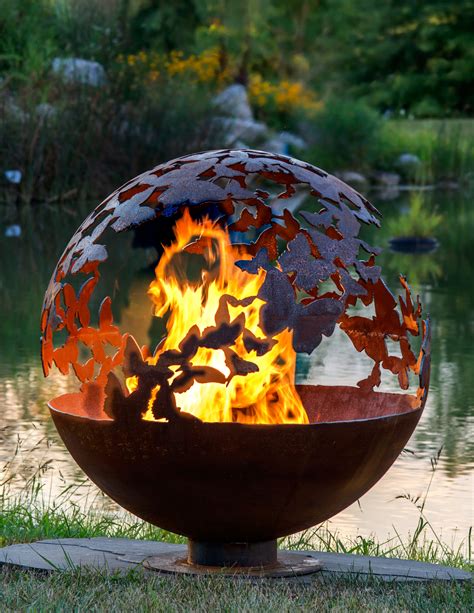 Wings Butterfly Fire Pit Sphere The Fire Pit Gallery