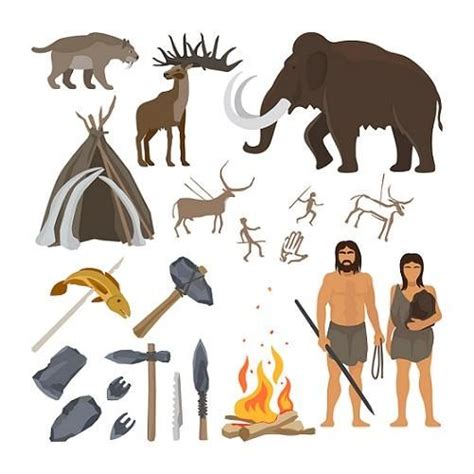 ¿qué Es El Período Paleoindio Paleoamericano Dibujos La