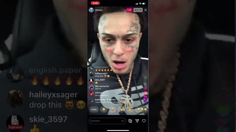 lil skies leaked song and announces we won t hear from him until his album is done on instagram