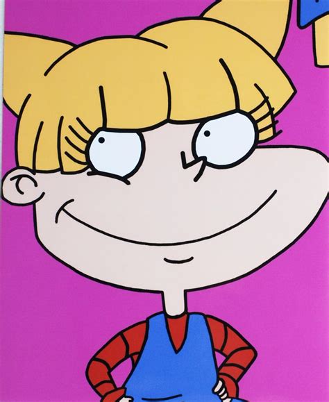 Rugrats Angelica Art Print Headshots By Artox Love With Faith By Lovewithfaith On Etsy