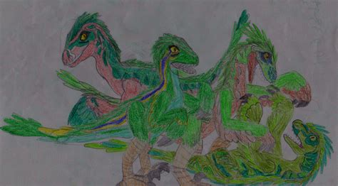Jurassic World Raptor Squad By Rhpengui On Deviantart