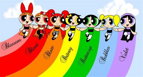 Ppg Rainbow By Jm On Deviantart Dibujos Para Amigas Chicas