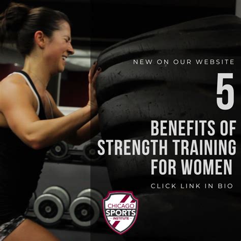 5 Benefits Of Strength Training For Women • Chicago Sports Institute