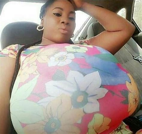 Lady And Her Jaw Dropping Gigantic Boobs Take A Selfie In A Car