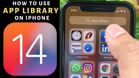 How To Use App Library On Iphone Youtube