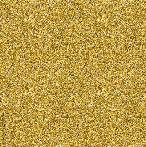 Golden Glitter Texture Seamless Pattern In Gold Style Vector Design