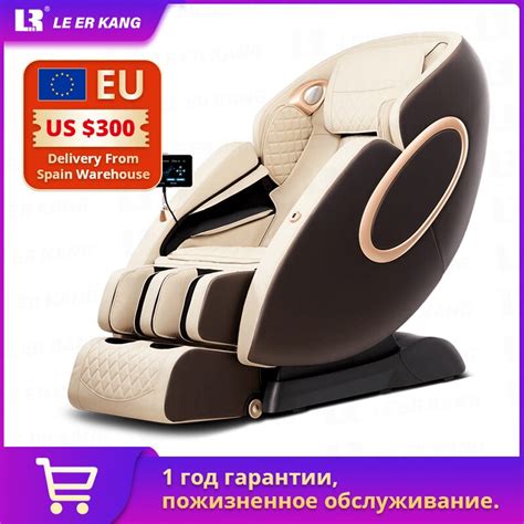 D Zero Gravity Full Body Massage Chairs Intelligent Shiatsu Electric Bluetooth Heating Space