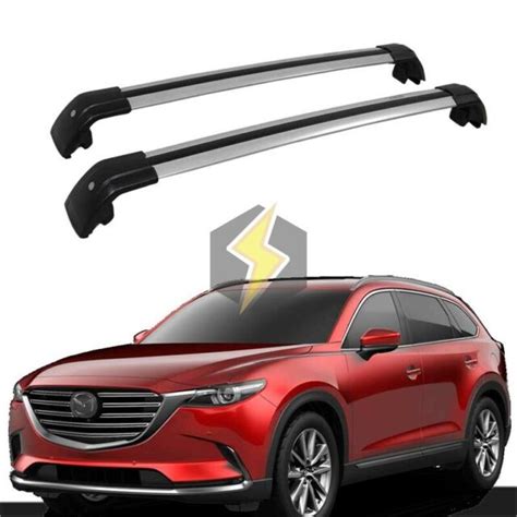 Us Pair Cross Bar For Mazda Cx 9 Cx9 2016 2021 Luggage Roof Cargo