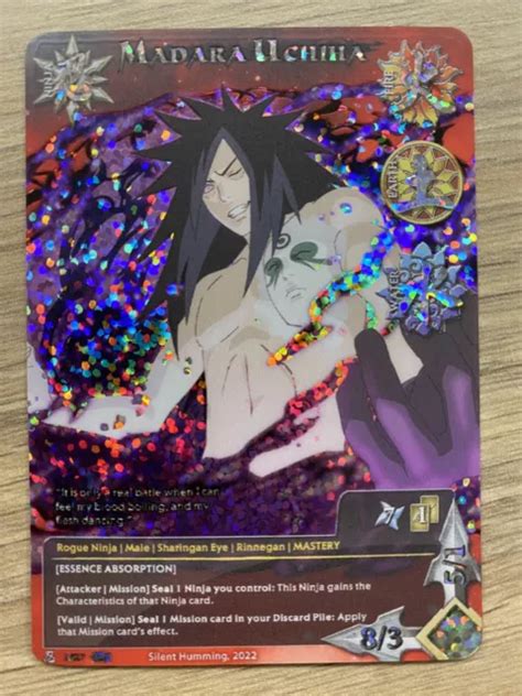 Carte Naruto Collectible Card Game Ccg Madara Uchiha No 1827 Eur 1090