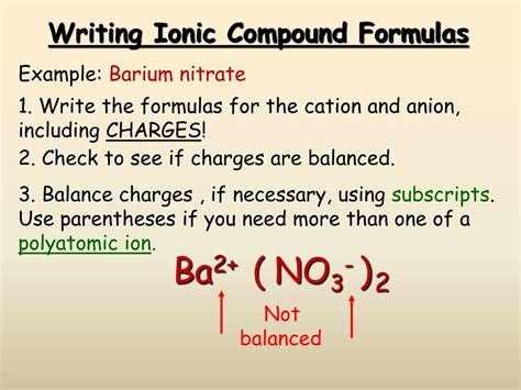 PPT - Molecules and Ions PowerPoint Presentation, free ...