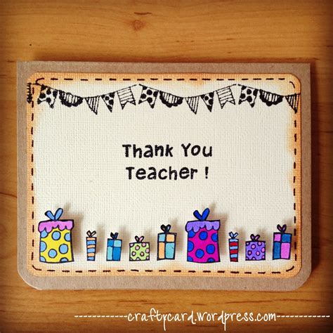 Teacher Thank You Cards M202 Thank You Teacher Teacher Birthday