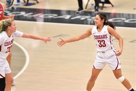 Washington State Women Bounce Back From Oregon Loss With Victory Over Eastern Washington The