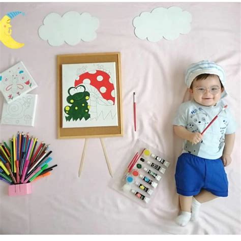 Best Baby Photo Shoot Ideas At Home And Themes Diy Baby Photoshoot