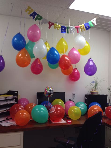 Birthday Decoration For An Office Simple Birthday Decorations Diy