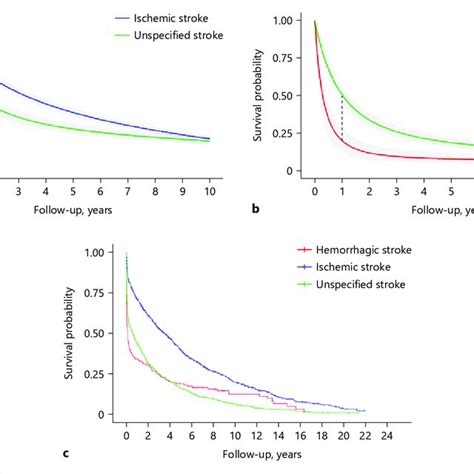 Survival Curves Stratified By Stroke Subtype Age And Sexadjusted Download Scientific Diagram