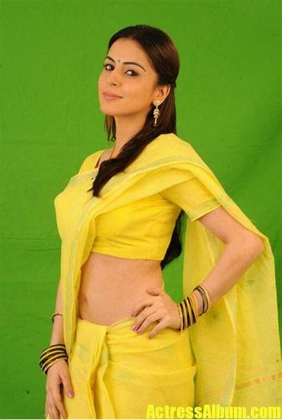 Arya Shraddha Saree Shradha Yellow Stills Curves