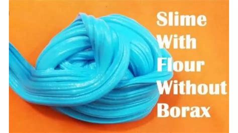How To Make A Slime Without Borax Contact Lens Solution Activatoror