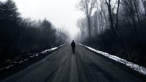 Walking Down A Road Alone