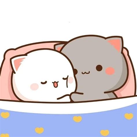 Cute Mochi Cats 💛 Cute Wallpapers Cute Bunny Cartoon Cute Cartoon