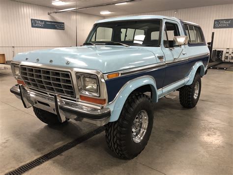 1979 Ford Bronco For Sale 77620 Mcg