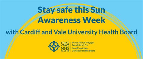 Sun Awareness Week Cardiff And Vale University Health Board