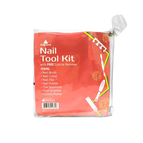 Pretty Secret Nail Tool Kit With Cuticle Remover 60ml Pretty Secret