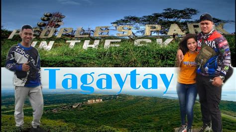 Amazing Tourist Spot In Tagaytay People S Park In The Sky Youtube