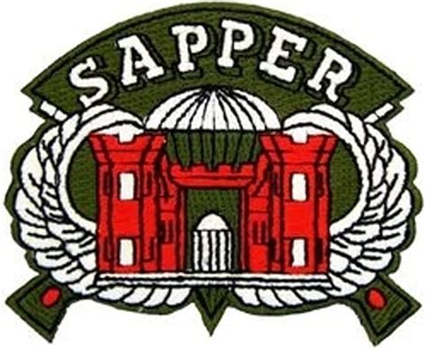 Us Army Corps Of Engineers Sapper Iron On Patch 3