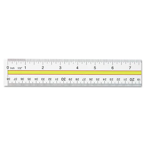 It is quite easy to deal with metric rulers. Acrylic Data Highlight Reading Ruler With Tinted Guide by Westcott® ACM10580 | OnTimeSupplies.com